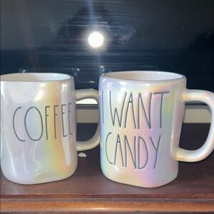 Iridescent Coffee Mug Set RAE DUNN